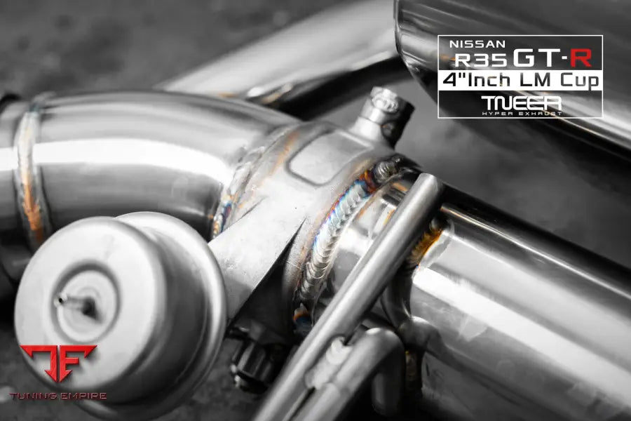 TNEER NISSAN R35 GTR 4’’INCH LM CUP EXHAUST SYSTEM