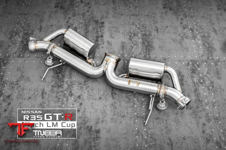 TNEER NISSAN R35 GTR 4’’INCH LM CUP EXHAUST SYSTEM