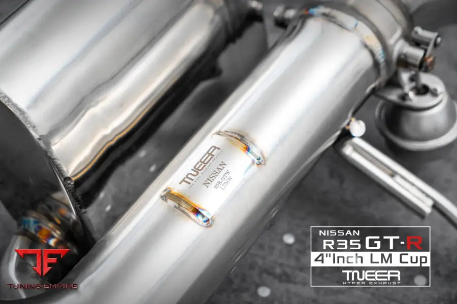 TNEER NISSAN R35 GTR 4’’INCH LM CUP EXHAUST SYSTEM