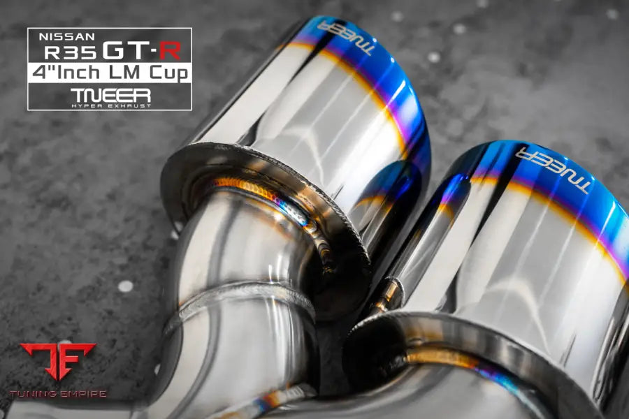TNEER NISSAN R35 GTR 4’’INCH LM CUP EXHAUST SYSTEM