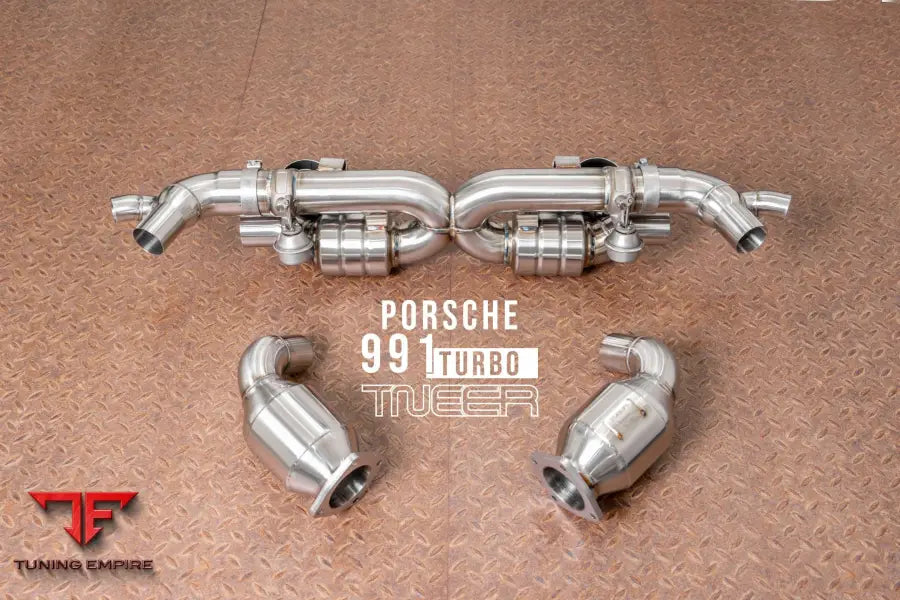 TNEER PORSCHE 991.2 TURBO S EXHAUST SYSTEM