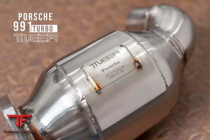 TNEER PORSCHE 991.2 TURBO S EXHAUST SYSTEM