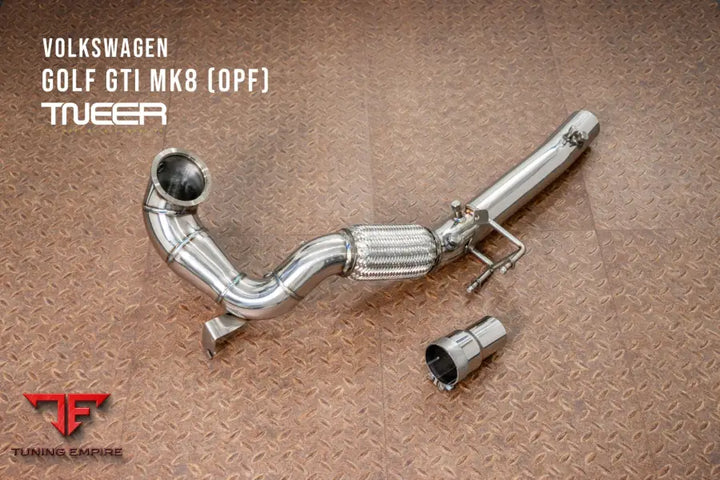 TNEER VOLKSWAGEN GOLF GTI MK8 EXHAUST SYSTEM