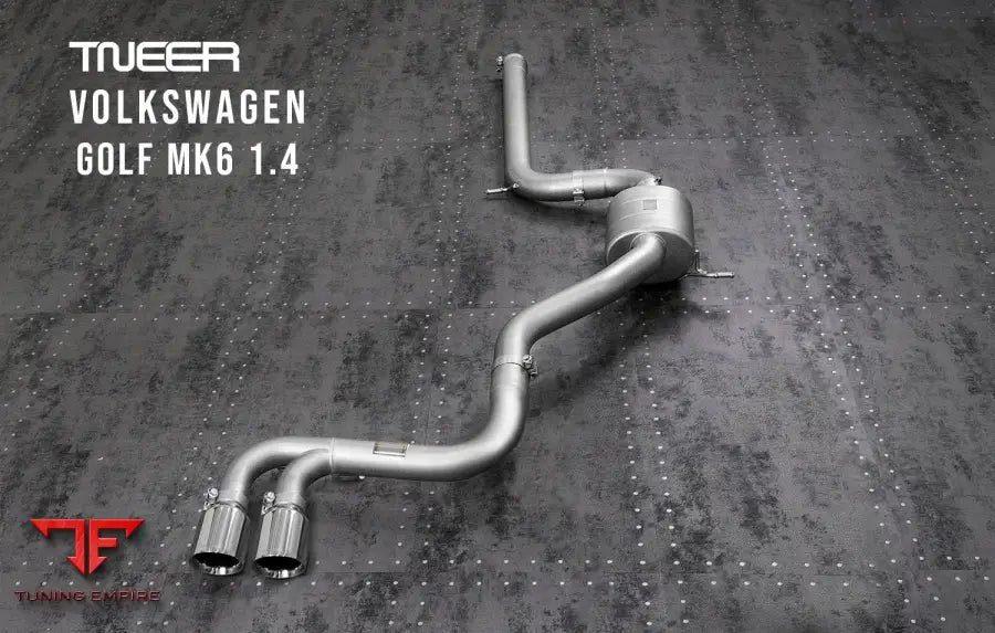 TNEER VOLKSWAGEN GOLF MK6 1.4 TSI EXHAUST SYSTEM