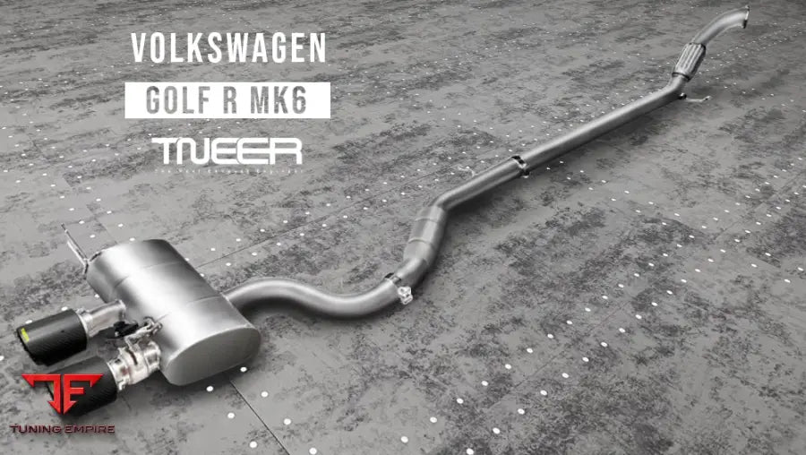 TNEER VOLKSWAGEN GOLF R MK6 EXHAUST SYSTEM