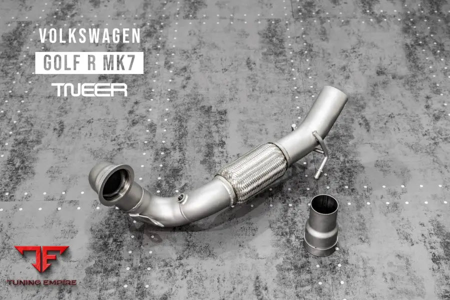 TNEER VOLKSWAGEN GOLF R MK7 EXHAUST SYSTEM