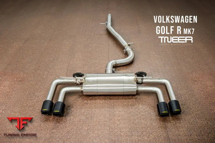 TNEER VOLKSWAGEN GOLF R MK7 EXHAUST SYSTEM