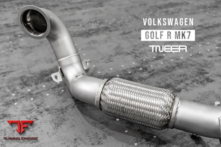 TNEER VOLKSWAGEN GOLF R MK7 EXHAUST SYSTEM