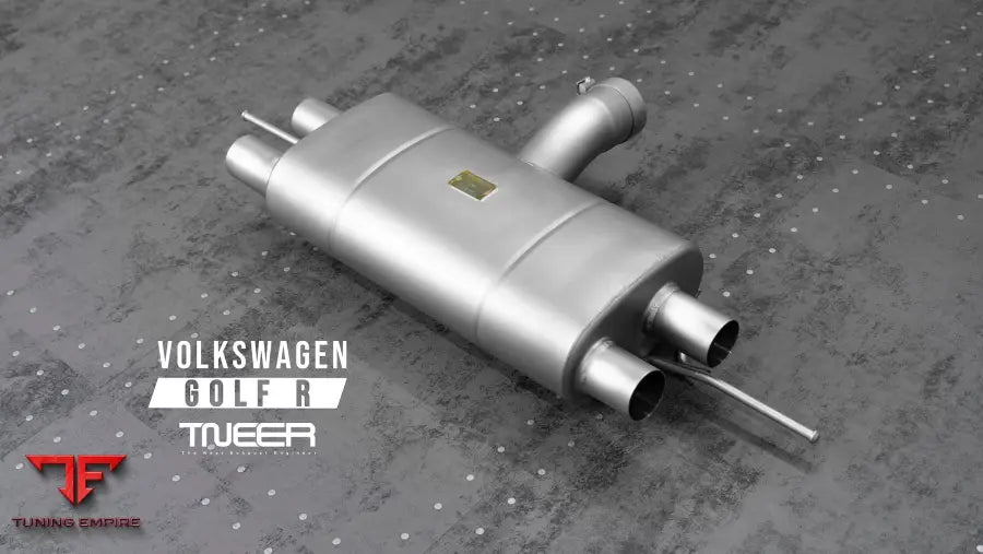 TNEER VOLKSWAGEN GOLF R MK8 EXHAUST SYSTEM