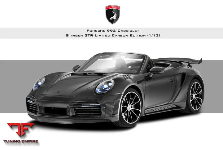 Top Car Porsche 992 Cabriolet Stinger Gtr - Carbon Edition