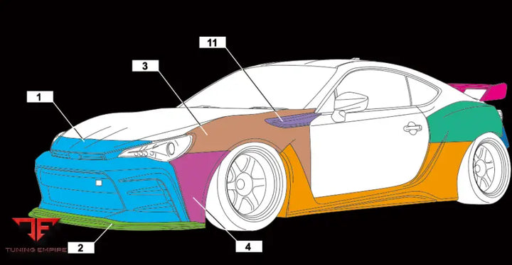 TOYOTA 86 ZN6 BODY KIT