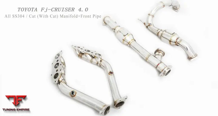 Toyota Fj Cruiser All Ss304 Manifold Front Pipe Exhaust System