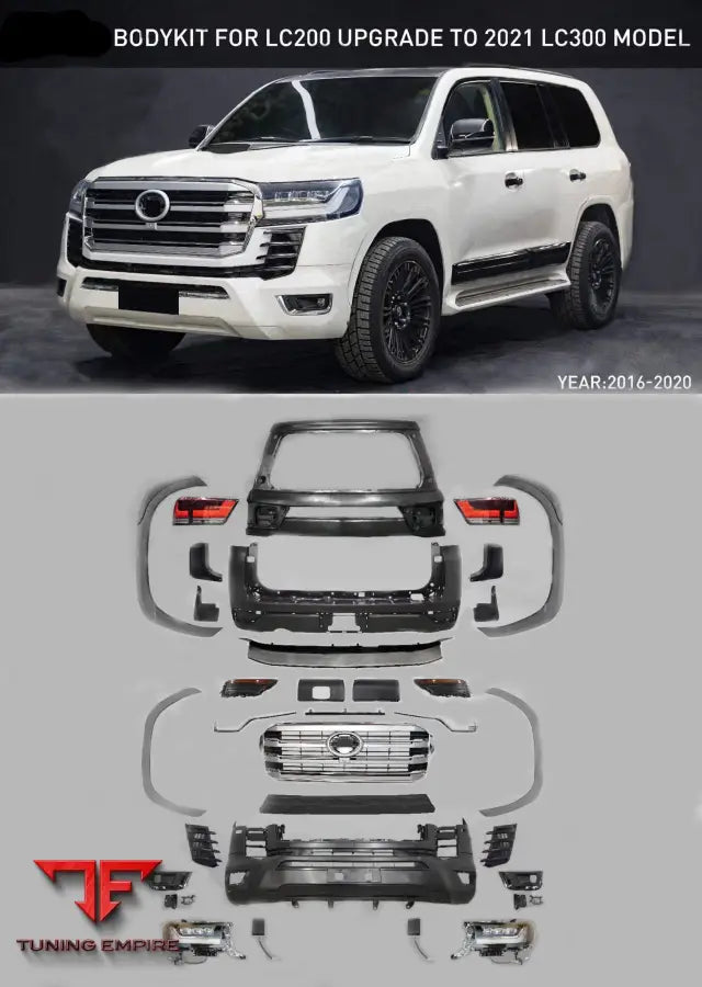 TOYOTA LAND CRUISER 200 LC 200 to LAND CRUISER 300 LC 300 CONVERSION BODY KIT