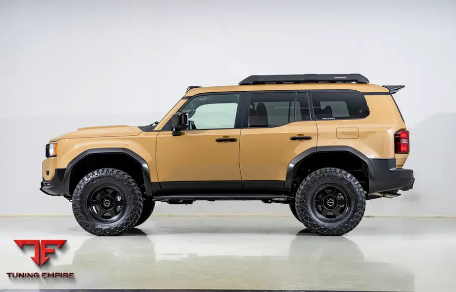 TOYOTA LAND CRUISER 250 YELLOW BODY KIT WITH WHEELS