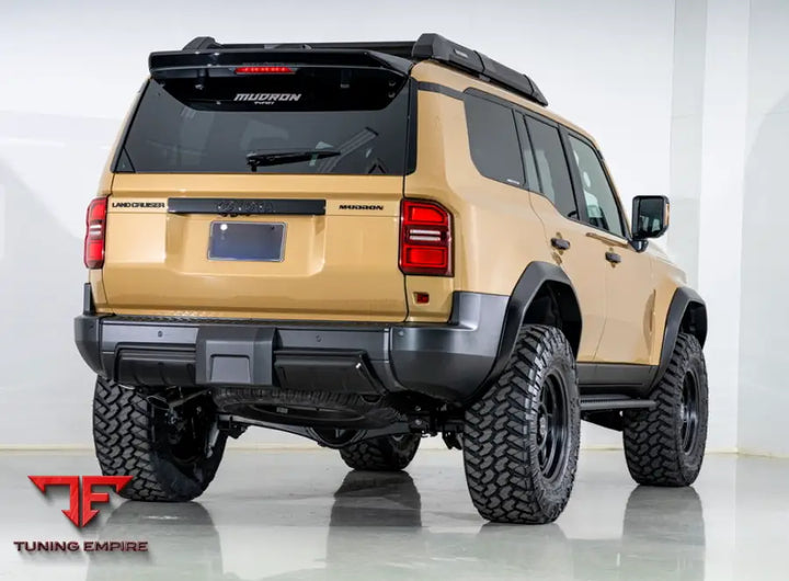 TOYOTA LAND CRUISER 250 YELLOW BODY KIT WITH WHEELS