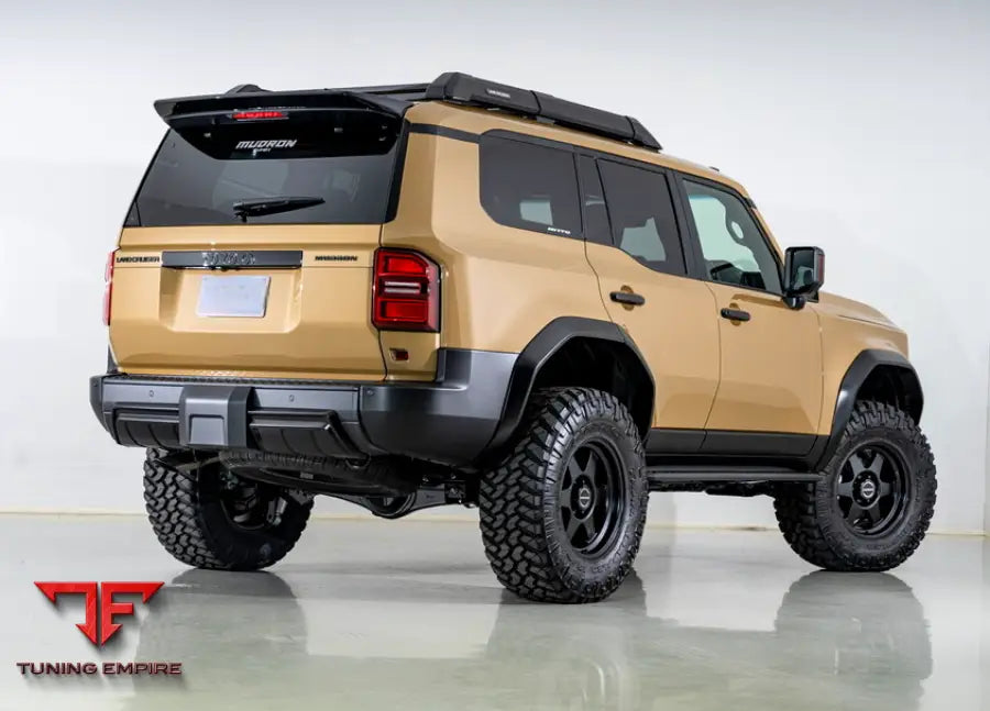 TOYOTA LAND CRUISER 250 YELLOW BODY KIT WITH WHEELS