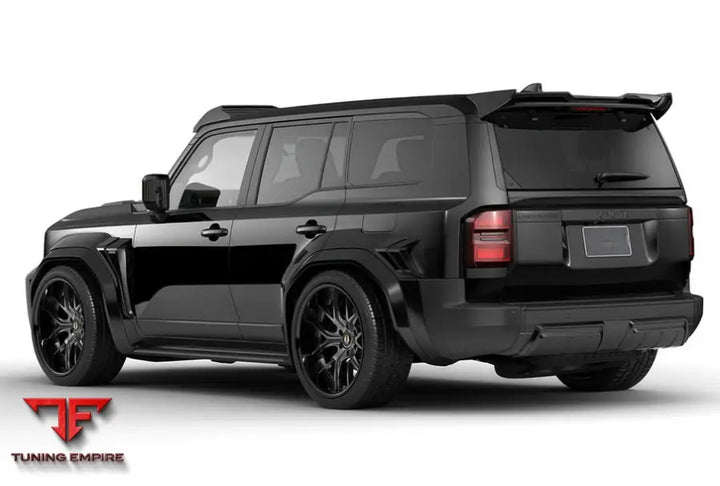 TOYOTA LAND CRUISER 250 BLACK BODY KIT WITH WHEELS