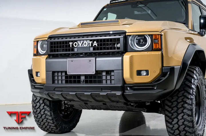 TOYOTA LAND CRUISER 250 YELLOW BODY KIT WITH WHEELS