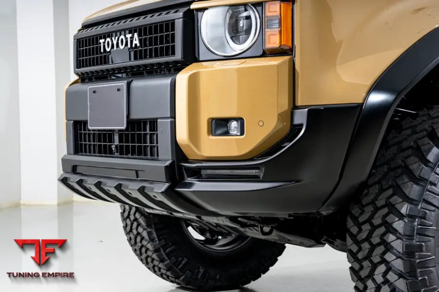 TOYOTA LAND CRUISER 250 YELLOW BODY KIT WITH WHEELS