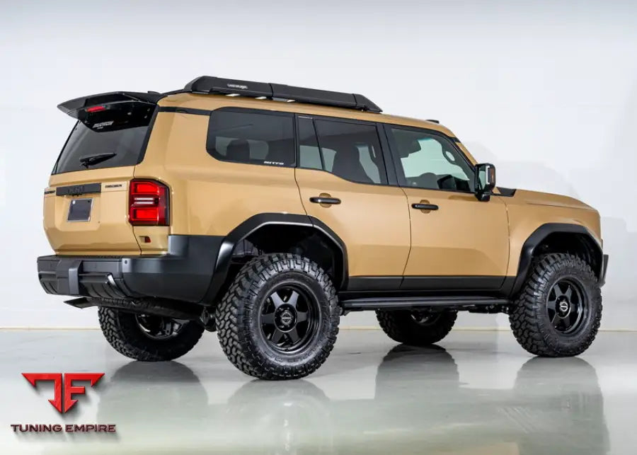 TOYOTA LAND CRUISER 250 YELLOW BODY KIT WITH WHEELS