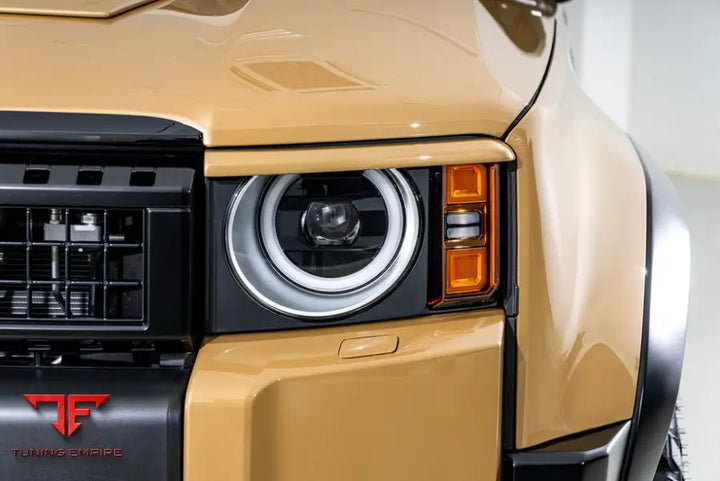 TOYOTA LAND CRUISER 250 YELLOW BODY KIT WITH WHEELS