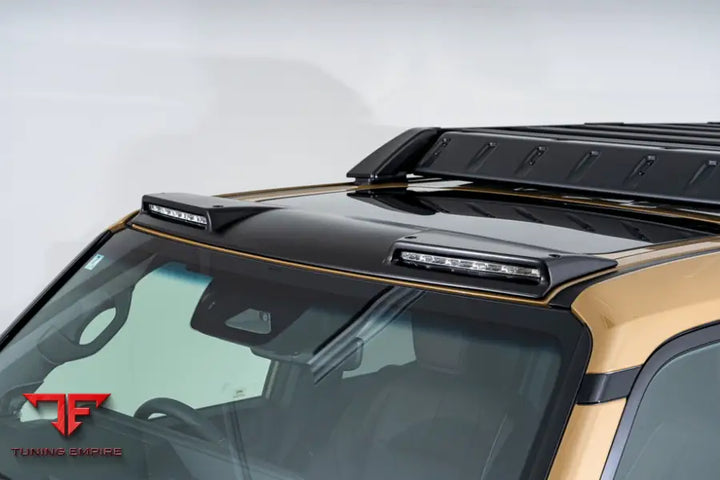 TOYOTA LAND CRUISER 250 YELLOW BODY KIT WITH WHEELS