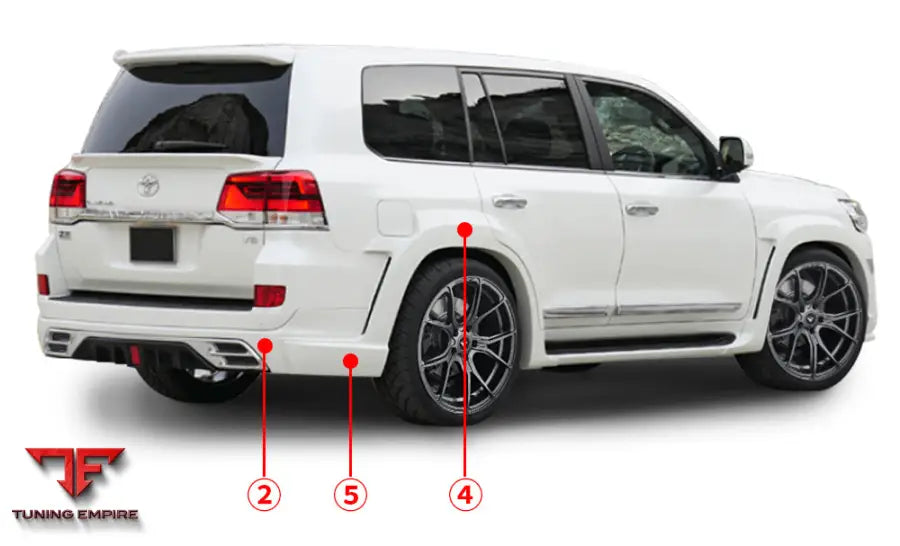 TOYOTA LAND CRUISER BODY KIT 2016-2017Y