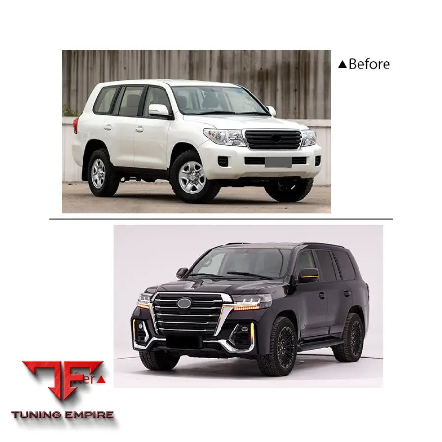 TOYOTA LAND CRUISER LC200 UPGRADE TO VOLCANO EDITION BODY KIT 2008-2015Y