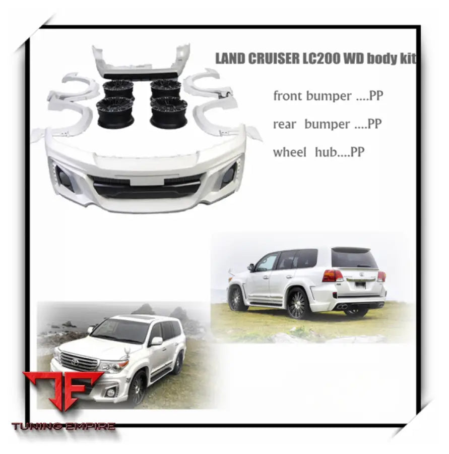 TOYOTA LAND CRUISER LC200 WD BODY KIT 12Y-