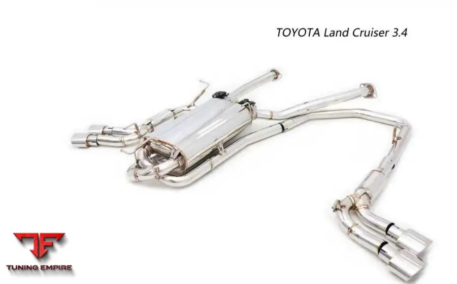 TOYOTA LC300 3.4 VALVETRONIC EXHAUST SYSTEM
