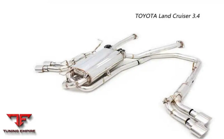 TOYOTA LC300 3.4 VALVETRONIC EXHAUST SYSTEM
