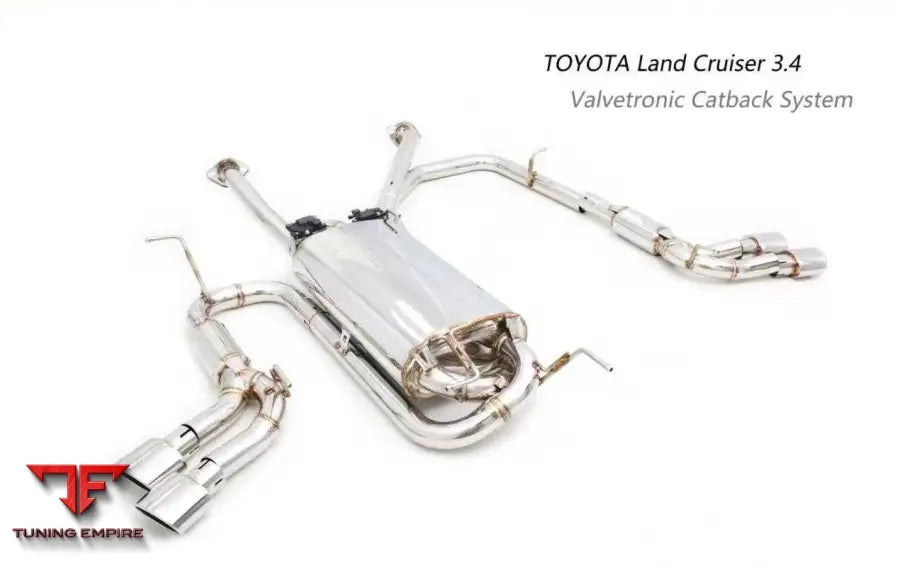 TOYOTA LC300 3.4 VALVETRONIC EXHAUST SYSTEM