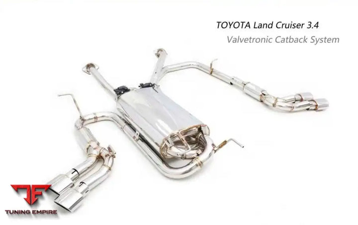 TOYOTA LC300 3.4 VALVETRONIC EXHAUST SYSTEM