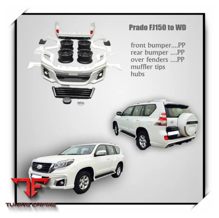 TOYOTA PRADO FJ150 MC WD BODY KIT 14Y-