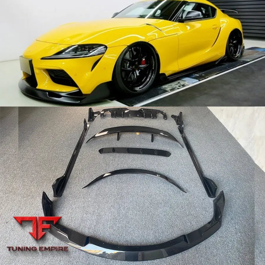 TOYOTA SUPRA A90 2019 + FRONT LIP SIDE SKIRTS REAR DIFFUSER CARBON BODY KIT