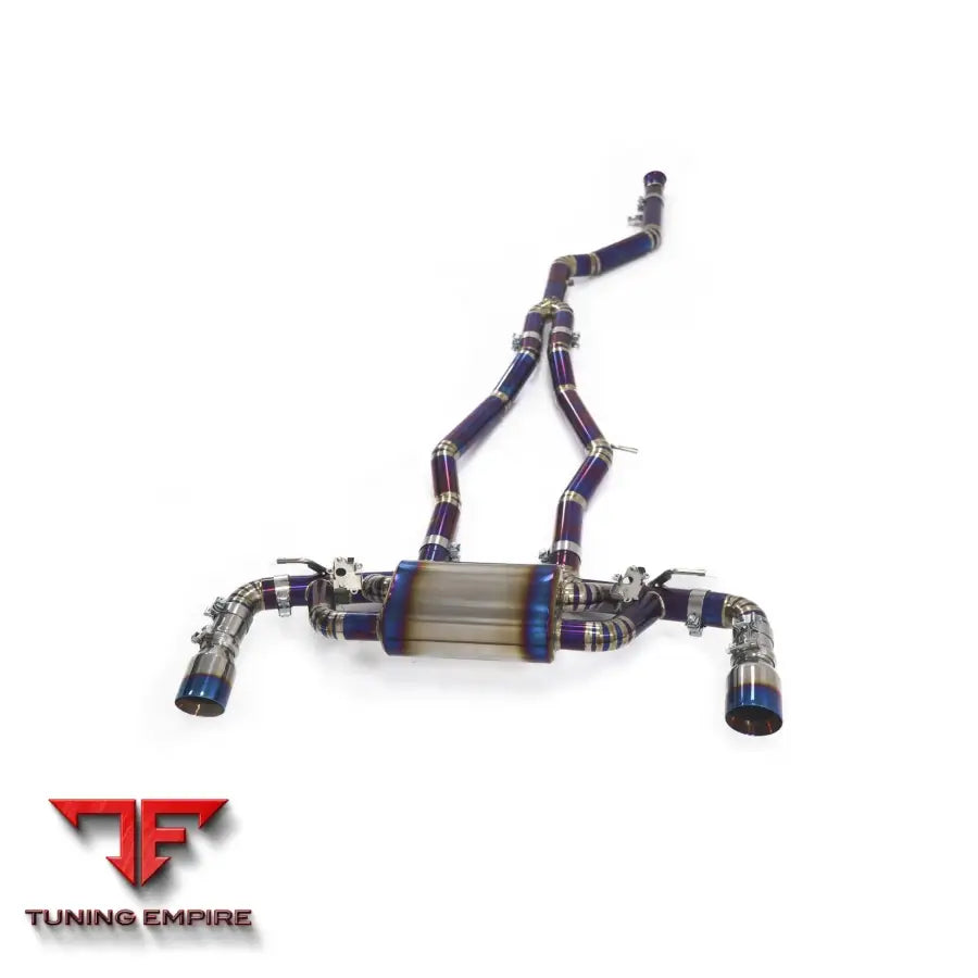 TOYOTA SUPRA A90 EURO5 EURO6 2.0T 3.0T TITANIUM CATBACK RAZOR EXHAUST WITH MUFFLER VALVE