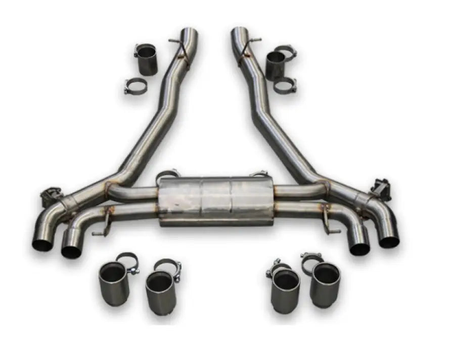 TUBI BMW M5 & M5 COMP & M5 CS F90 STRAIGHT PIPES INCONEL EXHAUST