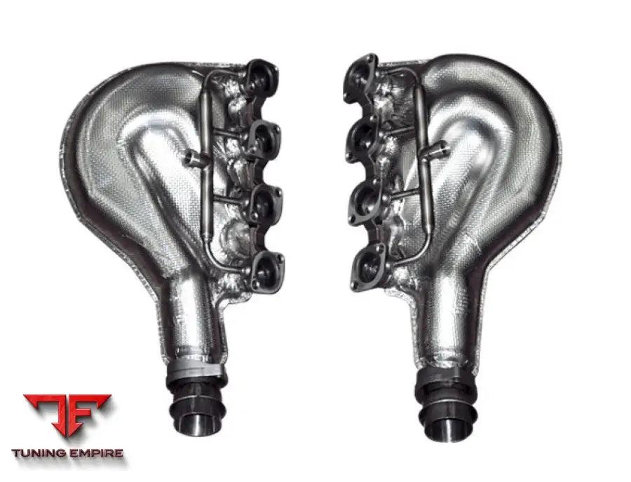 TUBI FERRARI 360 CHALLENGE STRADALE HEAT SHIELDED MANIFOLDS EXHAUST