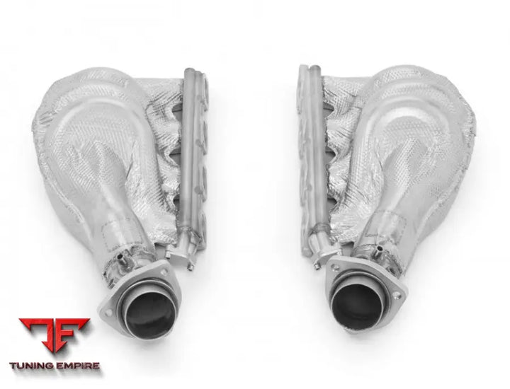 TUBI FERRARI 430 SCUDERIA & 16M STRAIGHT PIPES INCONEL EXHAUST