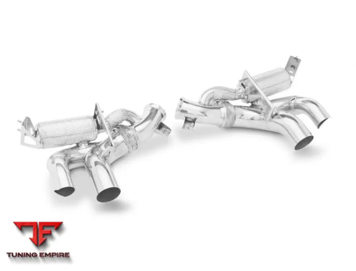 TUBI FERRARI 812 SUPERFAST & GTS STRAIGHT PIPES INCONEL EXHAUST