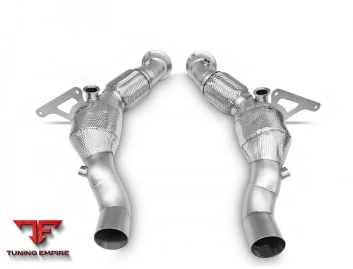 TUBI FERRARI F8 TRIBUTO & SPIDER STRAIGHT PIPES INCONEL EXHAUST