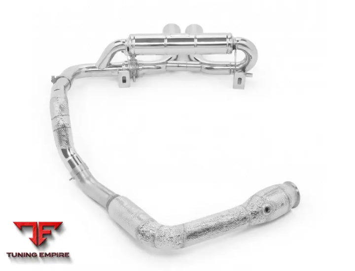 TUBI PORSCHE 718 NO GPF BOXSTER & CAYMAN S & GTS 2.0/2.5 STRAIGHT PIPES INCONEL EXHAUST
