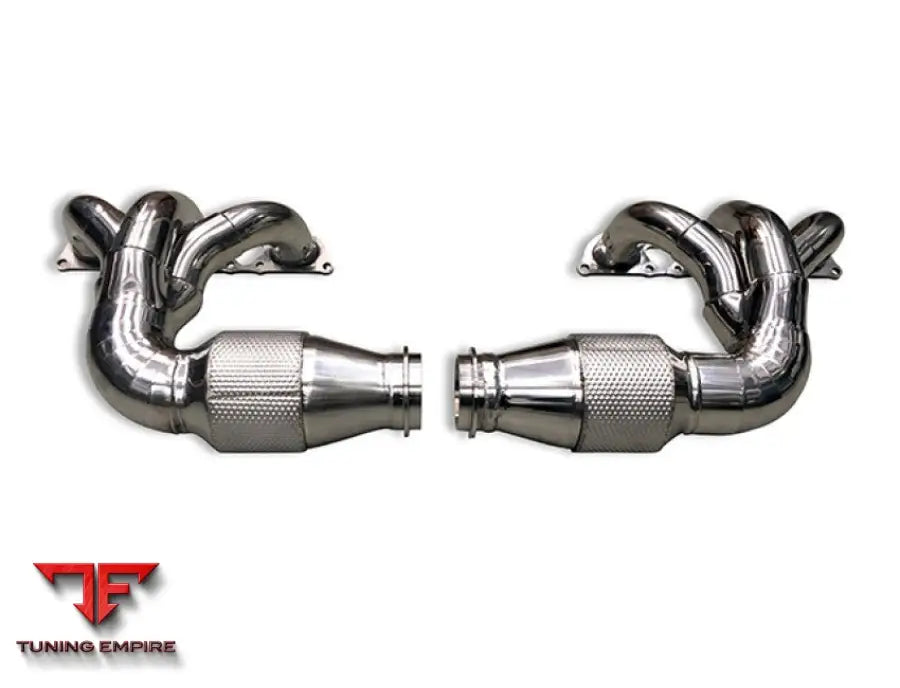 TUBI PORSCHE 911 991 GT3 & GT3 RS & R CATALYTIC CONVERTERS KIT 2013-2016
