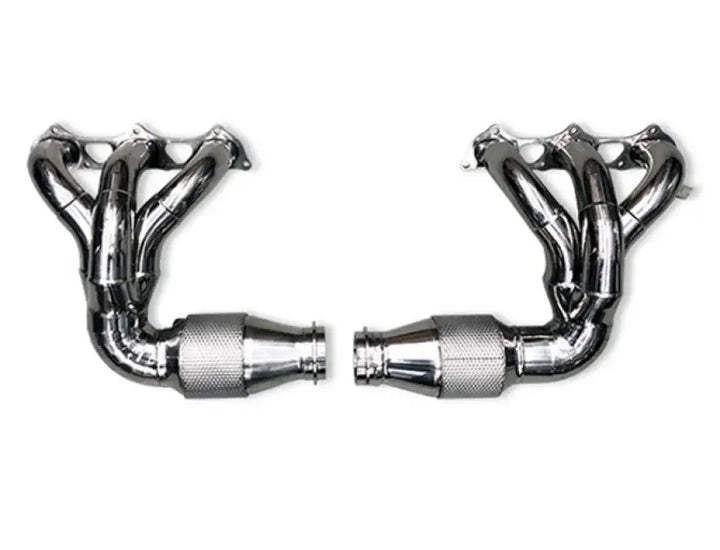 TUBI PORSCHE 911 991 GT3 & GT3 RS & R STRAIGHT PIPES INCONEL EXHAUST MANIFOLDS KIT