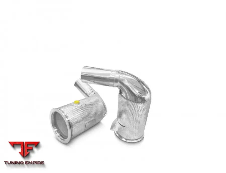 TUBI PORSCHE 911 TURBO & TURBO S 992.1 NO GPF CATALYTIC CONVERTERS KIT 2020-2024