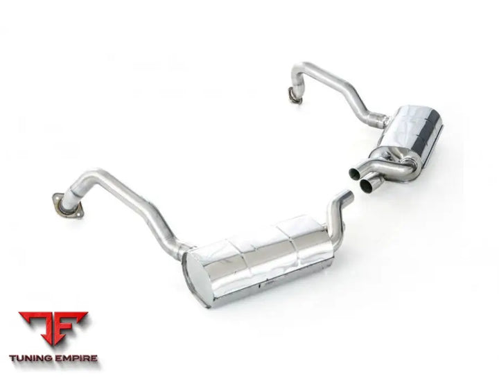 TUBI PORSCHE BOXSTER S & CAYMAN S 3.4L 981 STRAIGHT PIPES INCONEL EXHAUST