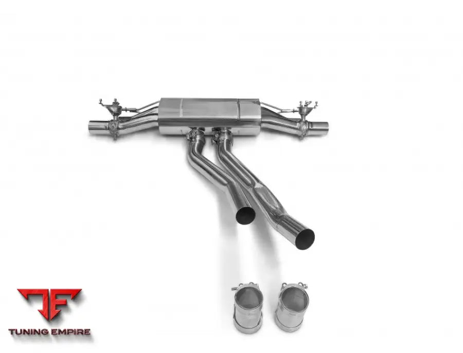 TUBI PORSCHE CAYENNE S & CAYENNE TURBO E-HYBRID E3 PA STRAIGHT PIPES INCONEL EXHAUST